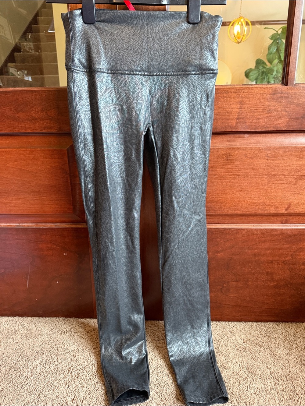 Women’s Spanx Black Faux Leather Leggings